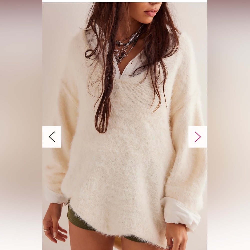 FREE PEOPLE Sparrow Pullover NWT